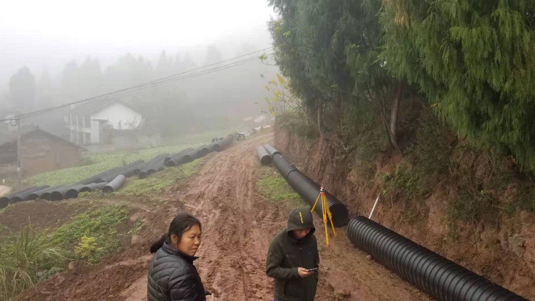 四川遂寧（níng）鋼帶波紋管成功案例